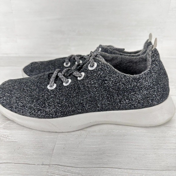 Allbirds Women WR Wool Runner Sneakers Size 10 Grey Merino Travel Shoe Comfort - Picture 4 of 12
